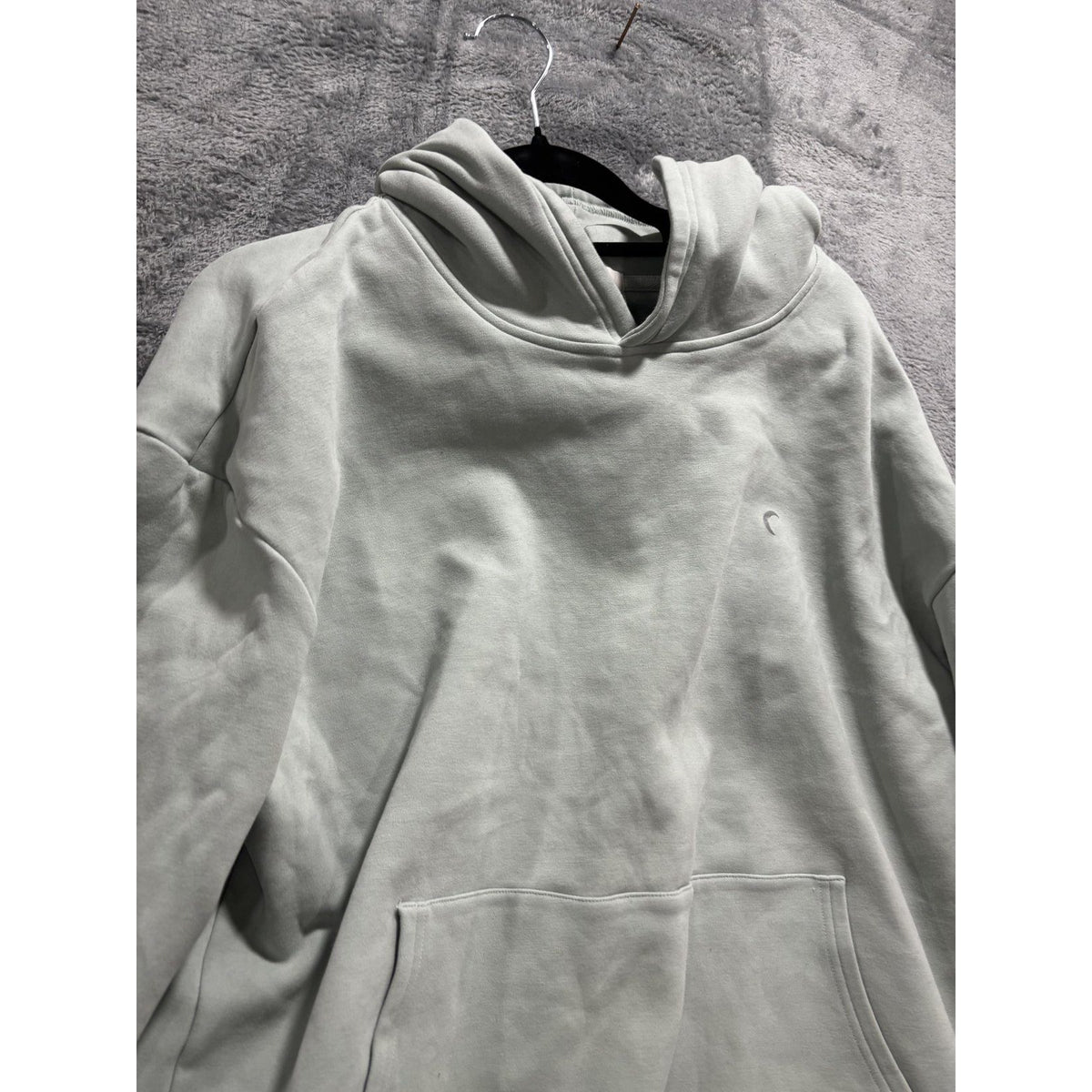 Zyia Active Womens 2XL Sage Green Pullover Hoodie Kangaroo Pocket Casual