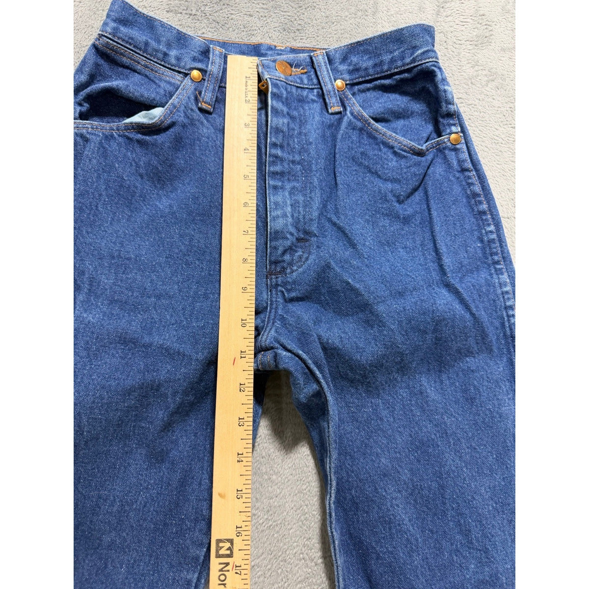 Wrangler 3X32 Blue Womens Cowboy Cut Jeans 14MWZ Vintage Western Denim USA