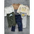 Baby Bodysuits Sweatshirt Pants Jeans Lot 7 Pcs 18M