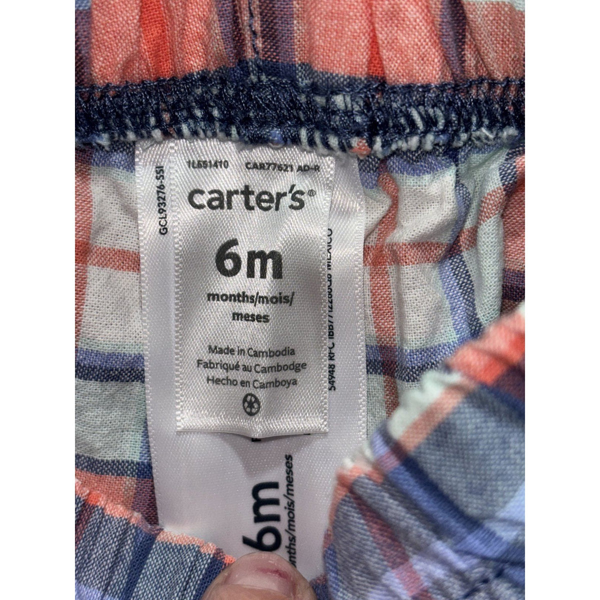 Carter's Baby 6M 9 Piece Bundle Cardigan Bodysuits Pants Shorts Hat Gray Brown