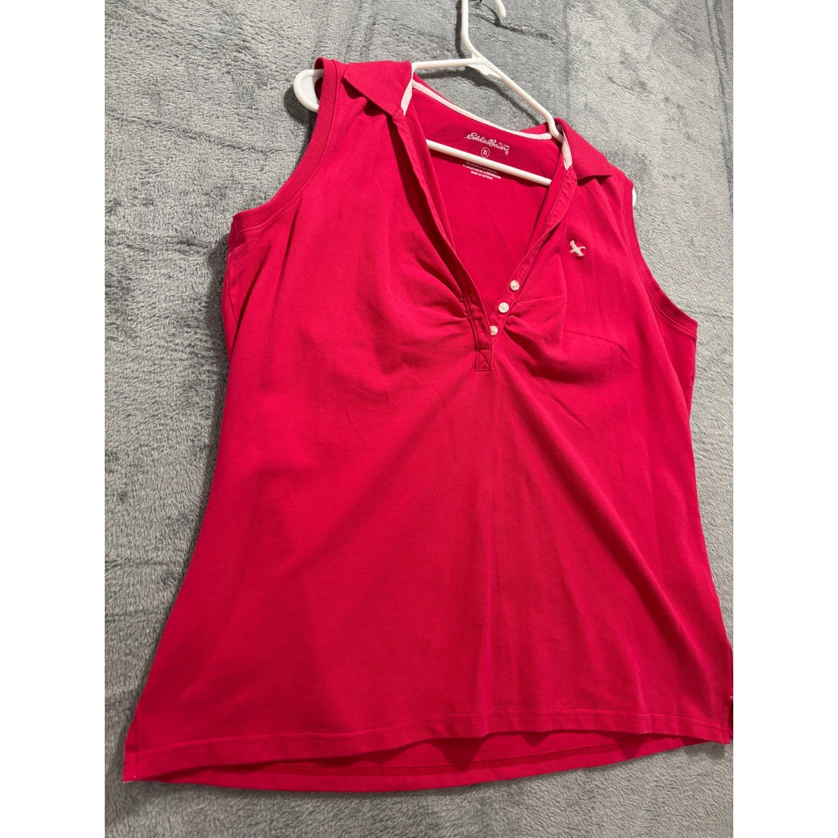 Eddie Bauer & Lands' End Pink Polo Lot 2 Size XL, photo 12 of 14