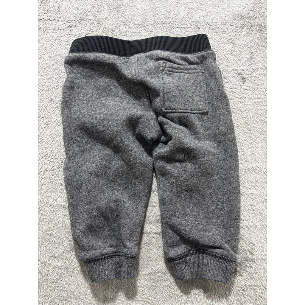Baby B'gosh Baby Boy 12M 4 Piece Bundle Henley Joggers Hoodie Maroon Gray