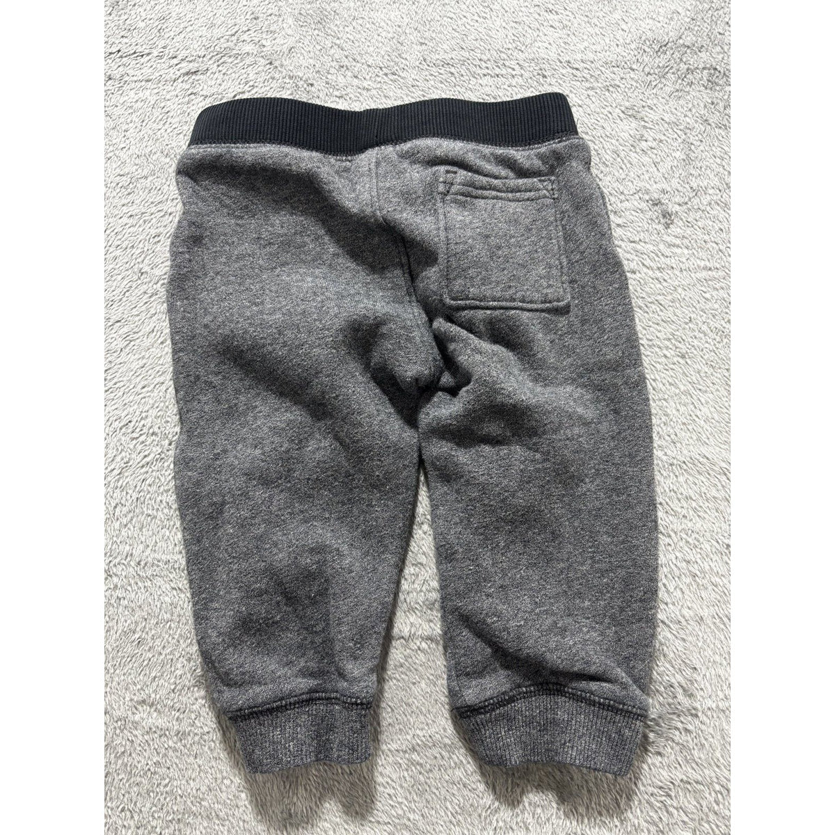 Baby B'gosh Baby Boy 12M 4 Piece Bundle Henley Joggers Hoodie Maroon Gray