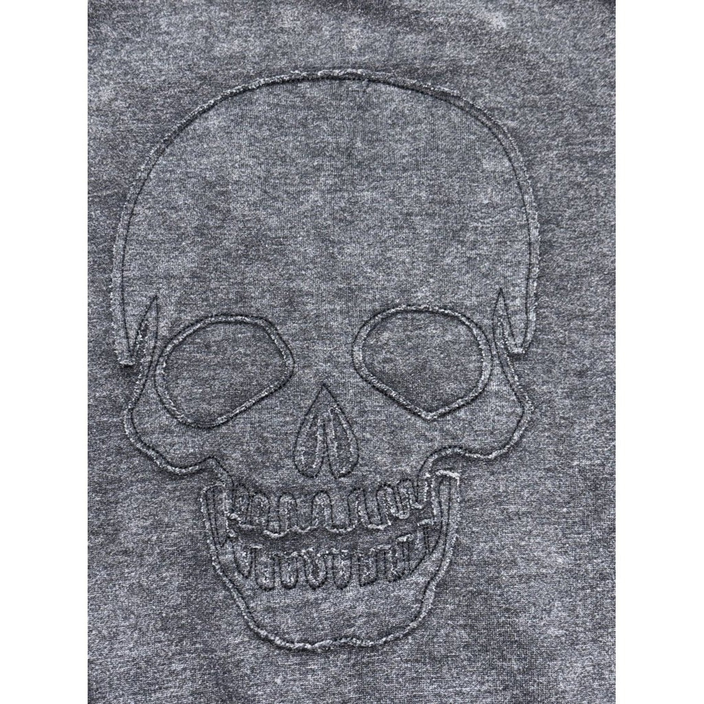 Maurices Women's Charcoal Skull Sweatshirt Size L, photo 2 of 7