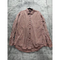 G.H. Bass & Co Men's Red Plaid Shirt Size L