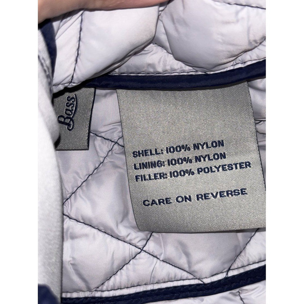 G.H. Bass & Co Women's Navy Puffer Vest Size XL, photo 8 of 8