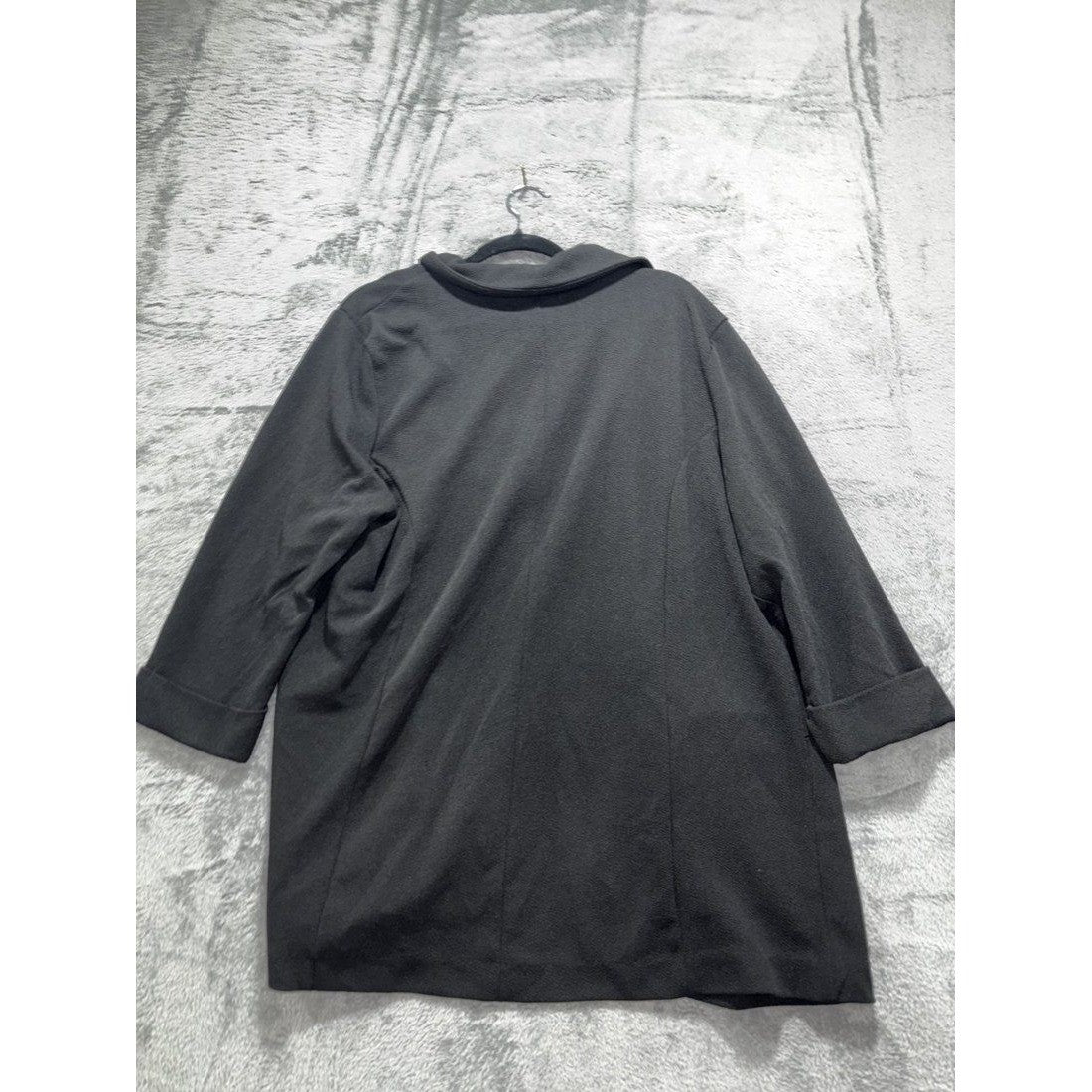 Maurices Women's Black Open Front Blazer Size 1X, photo 7 of 10