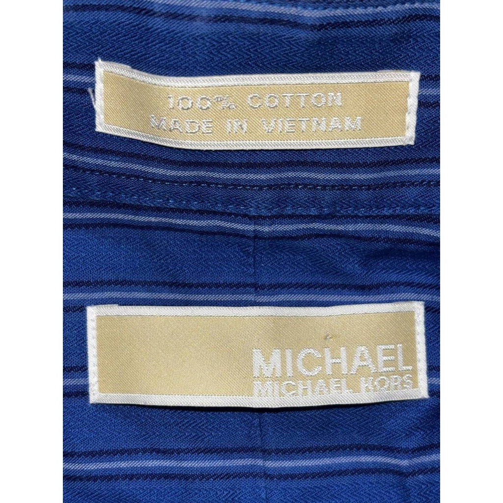 Michael Michael Kors Men's Blue Shirt 17 36/37, photo 8 of 9