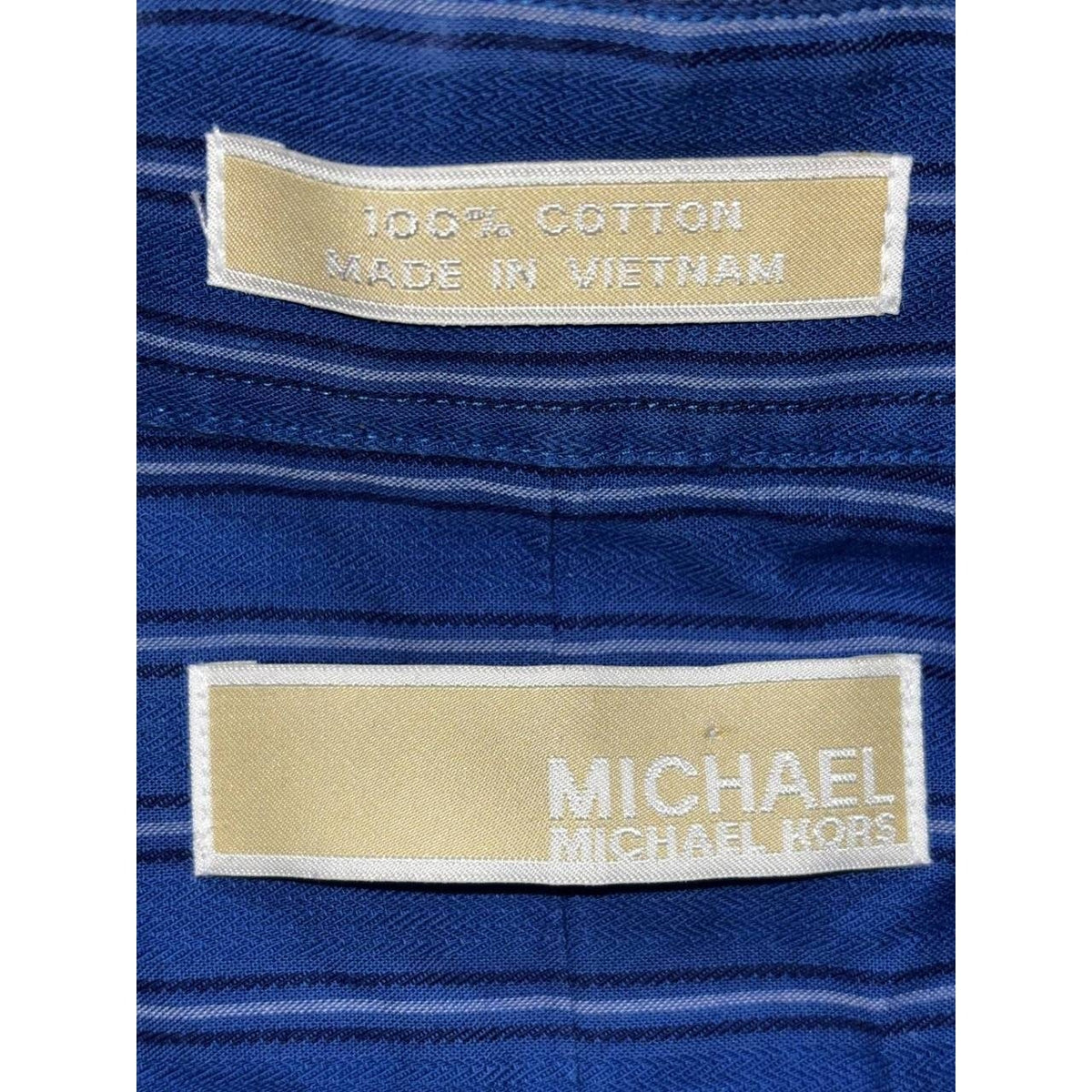 Michael Michael Kors Men's Blue Shirt 17 36/37, photo 8 of 9