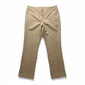Womens 3 Tall Tan Straight Leg Casual Trousers Chino Pants Vintage Preppy 16