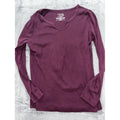 Time and Tru Women's Burgundy Ribbed Tee Size XL