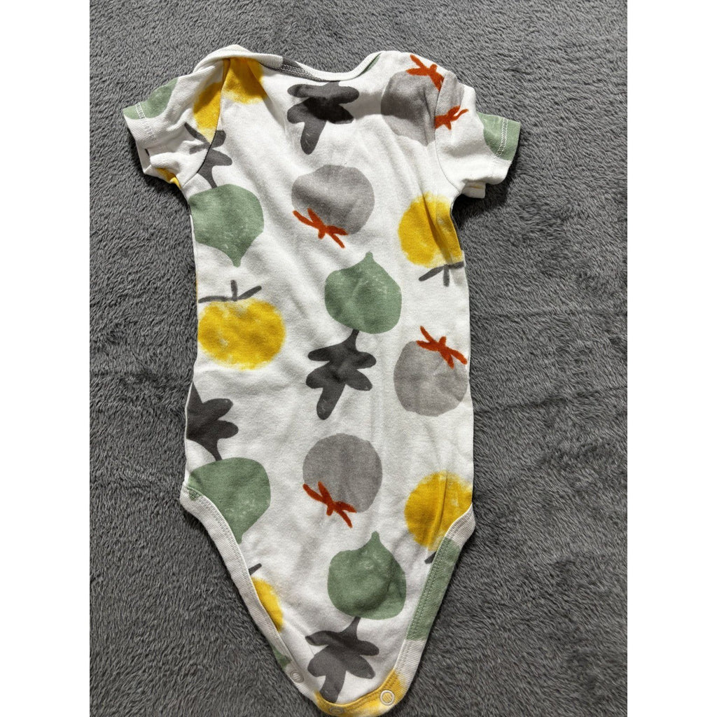 Carter's Baby 12M 6 Piece Bundle Bodysuits Footed Pants Sage Yellow