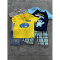 Batman & Disney Baby Boy Polo & Shorts Lot 5 Pcs 24M