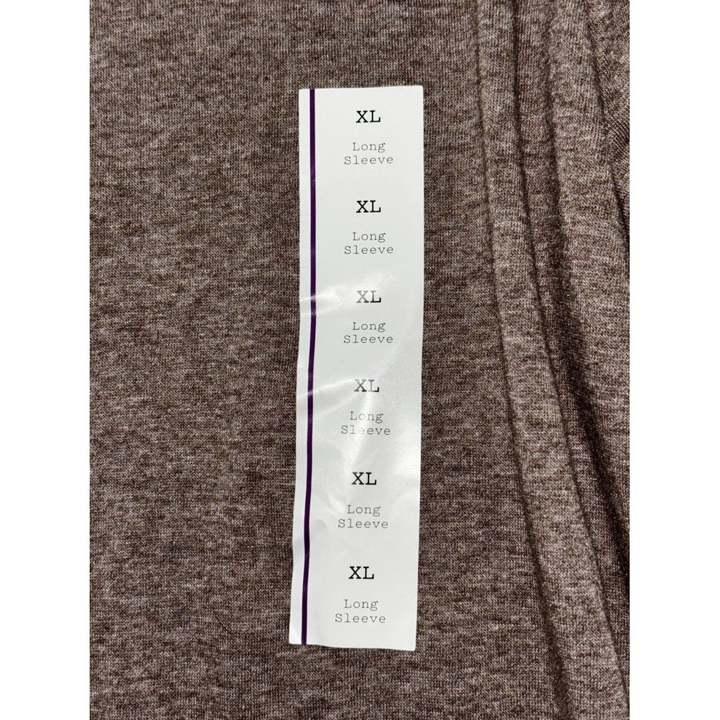 A New Day Women's Brown Long Sleeve Tee Size XL, photo 4 of 10