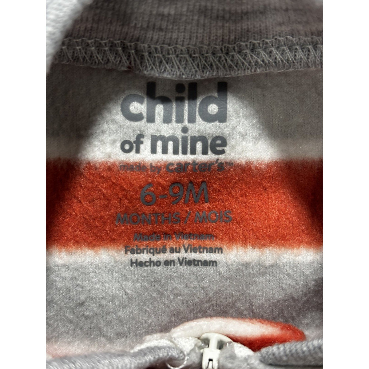 Carter's Child of Mine Sonoma Baby Boy 6-9M 3 Piece Bundle Sleeper Cardigan