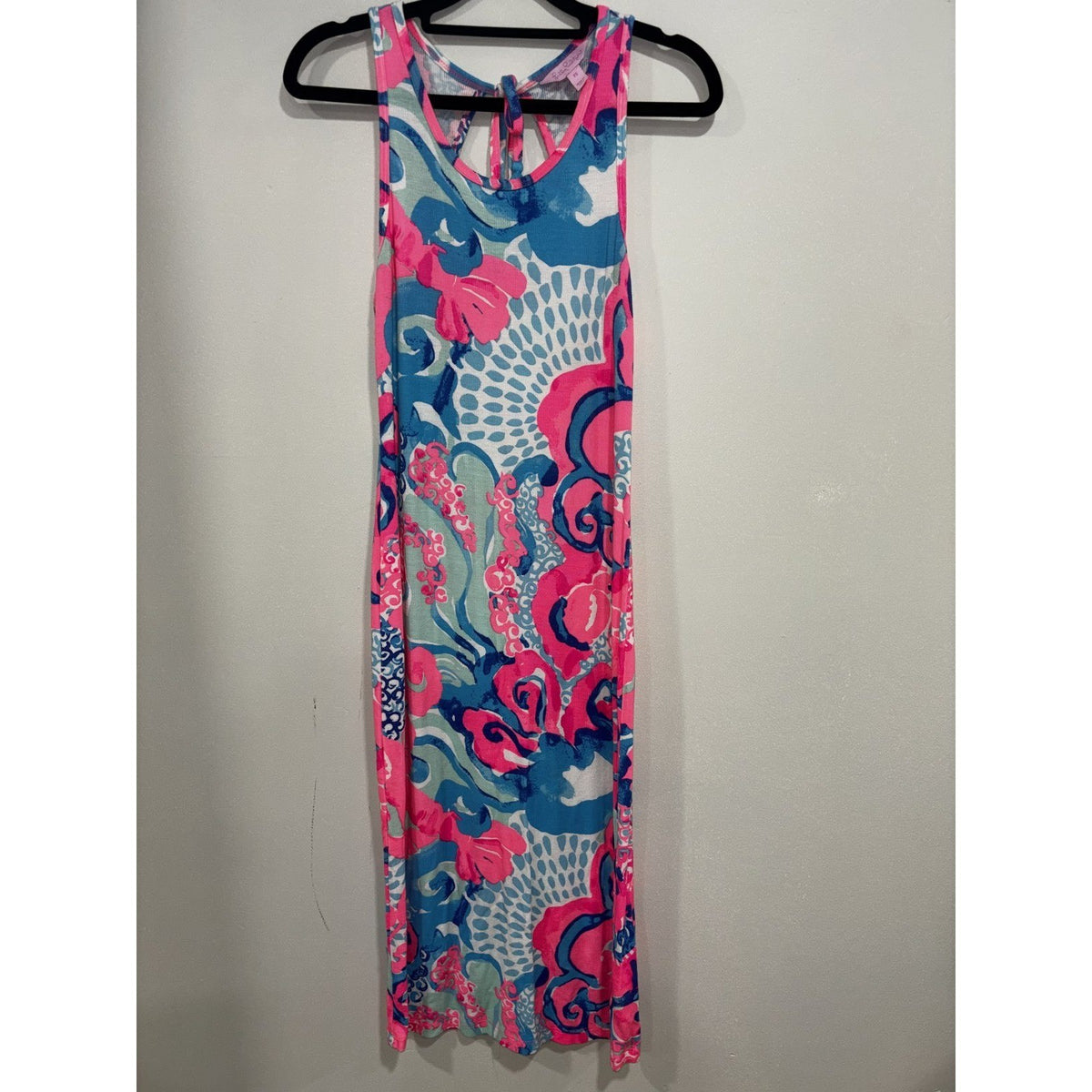Lilly Pulitzer Women's Pink Print Maxi Dress Size XS, photo 2 of 13