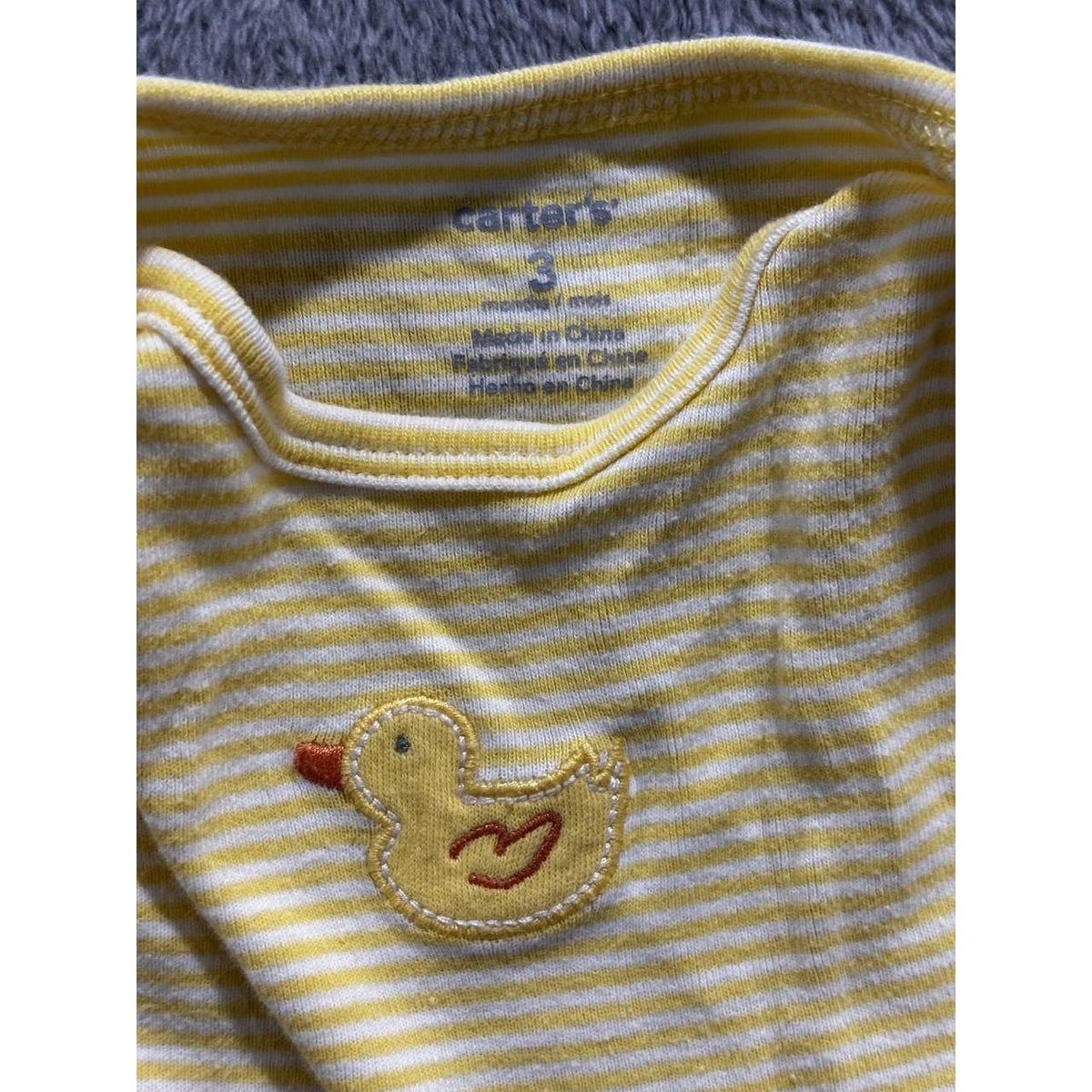 Carter's Baby Boy Overalls Bodysuits Lot 7 Pc 3M, photo 15 of 22