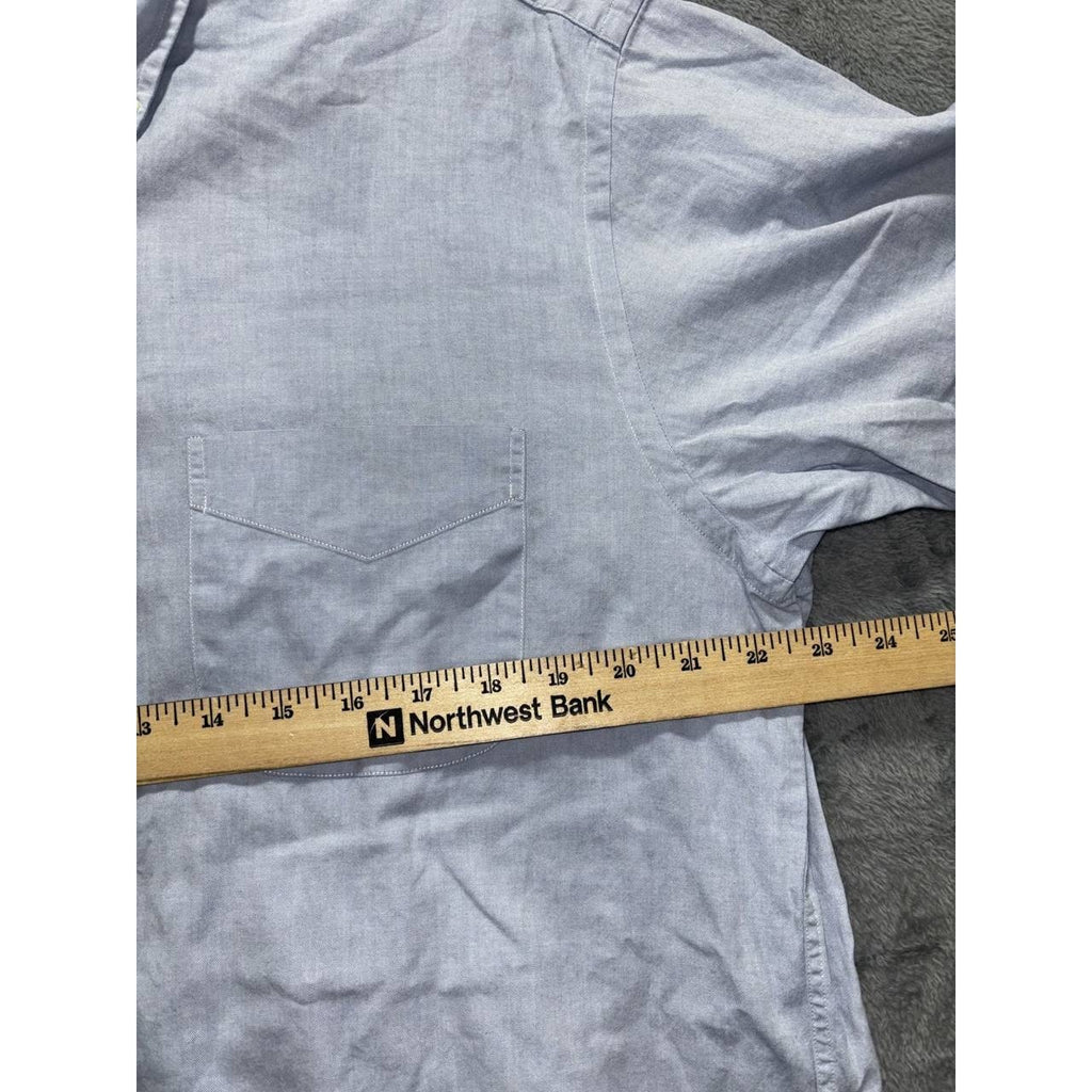 Brooks Brothers Men's Light Blue Oxford Shirt 16, photo 4 of 8
