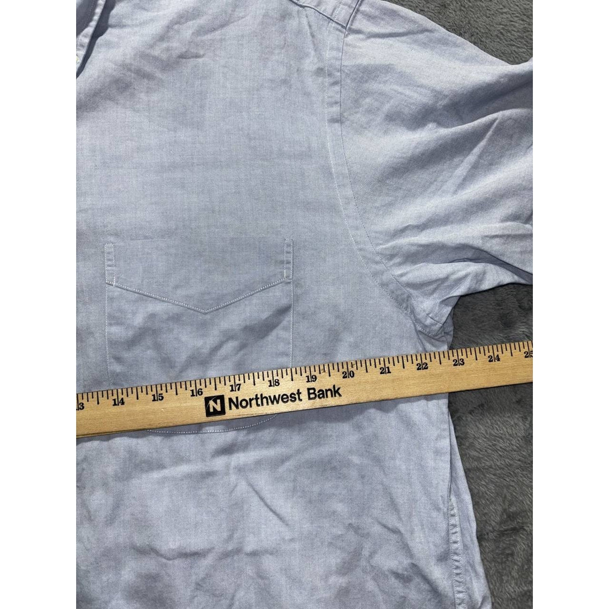 Brooks Brothers Men's Light Blue Oxford Shirt 16, photo 4 of 8