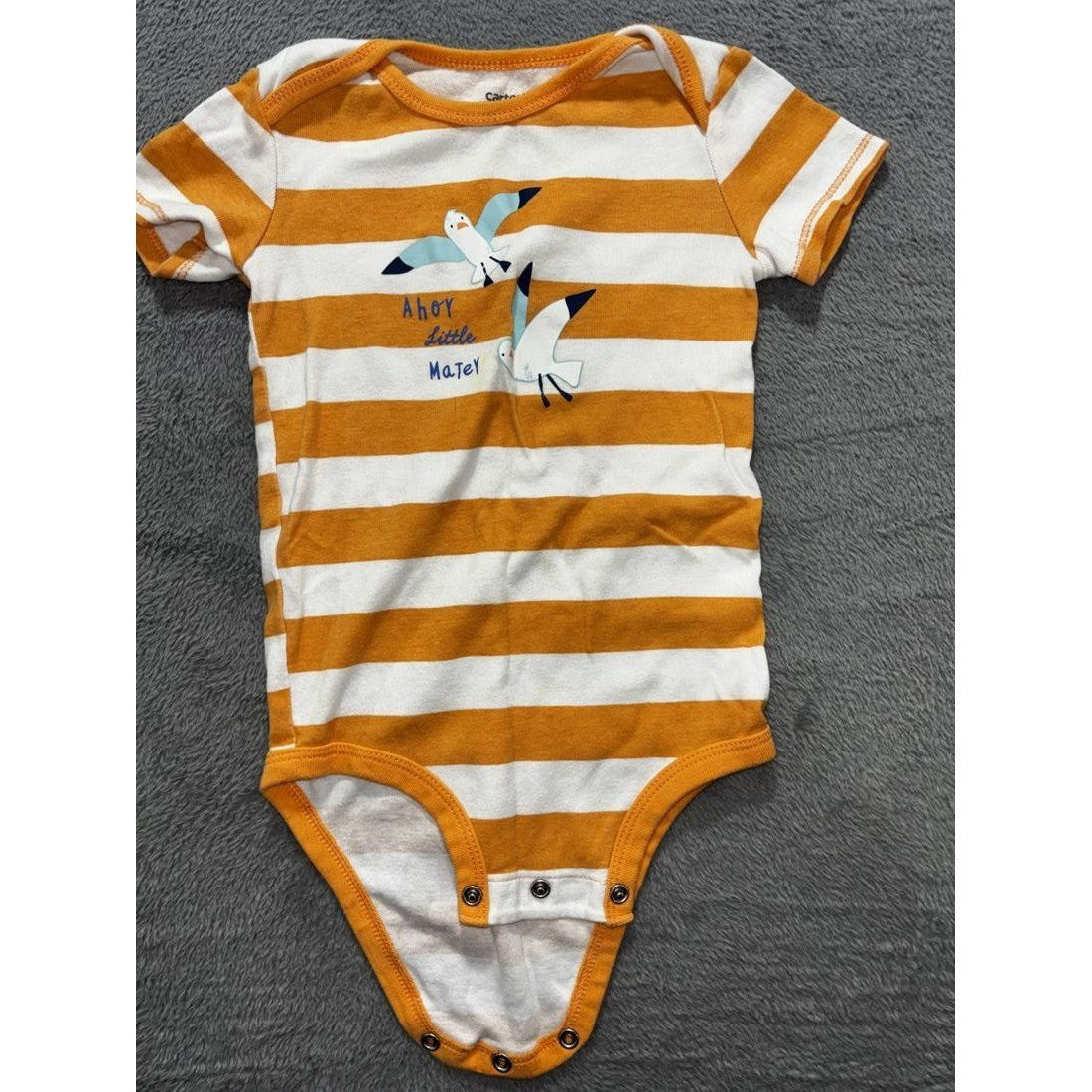 Carter's Baby Boy Bodysuits & Romper Lot 6 Pcs 24M, photo 2 of 23