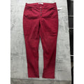 Old Navy Women's Burgundy Super Skinny Jeans Size 16