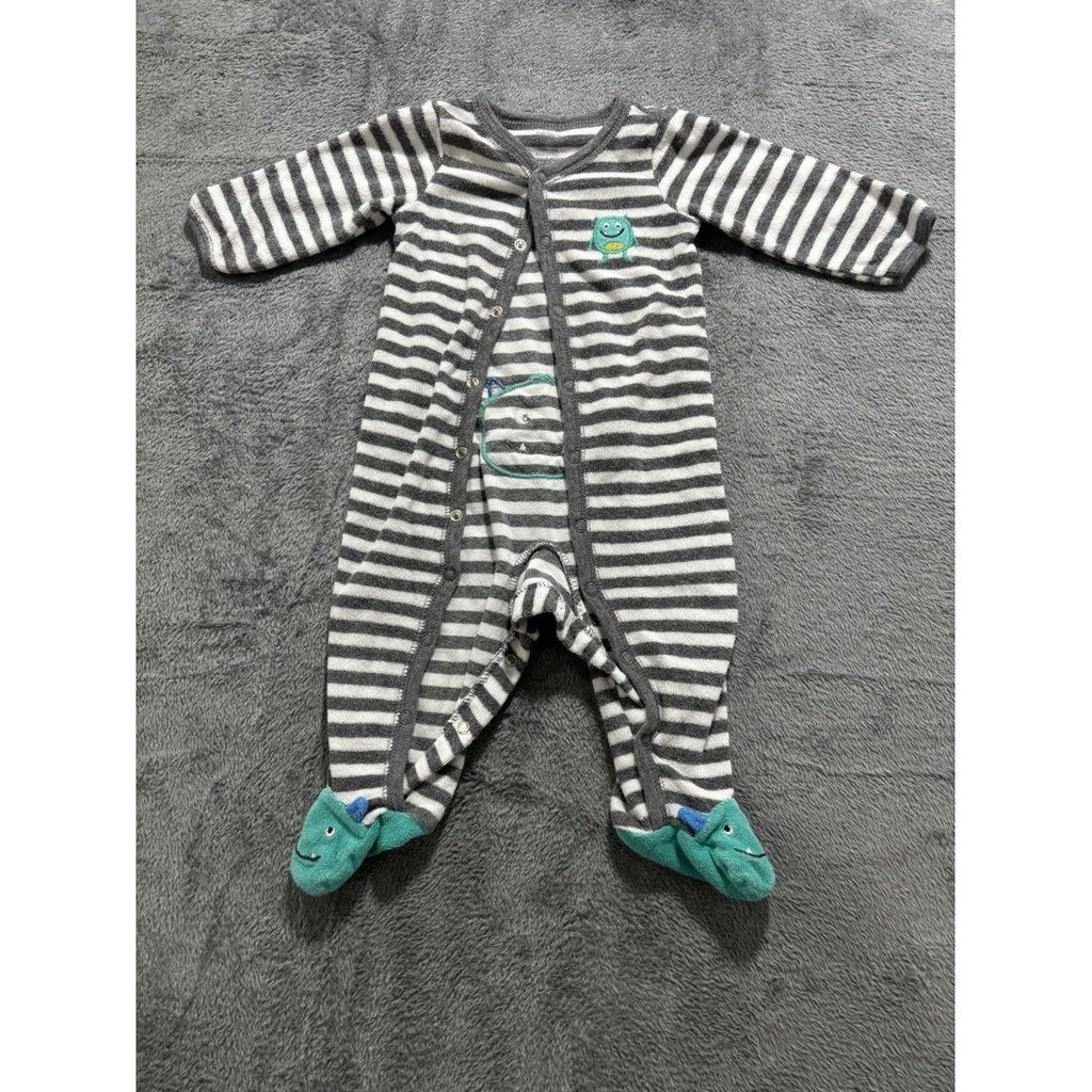 Baby Boy Monster Sleeper Jeans Lot 5 Pcs 9M, photo 10 of 12
