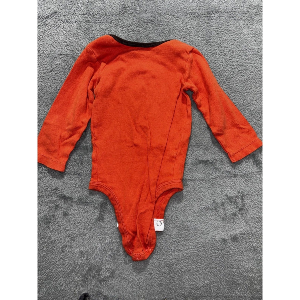 Carter's Baby Boy 12M 7 Piece Bundle Tiger Bodysuits Bomber Pants Orange Black