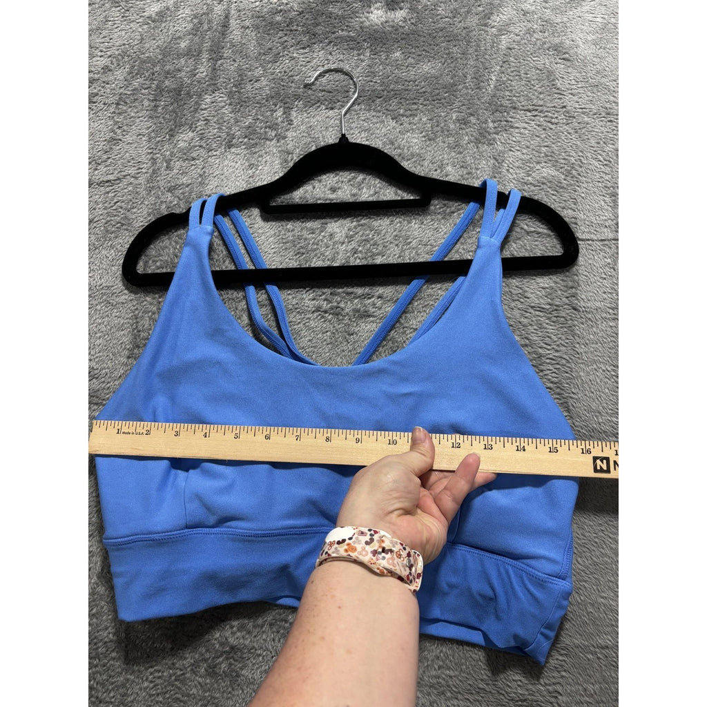 Athletic Works Women's Light Blue Sports Bra Size XL, photo 5 of 8