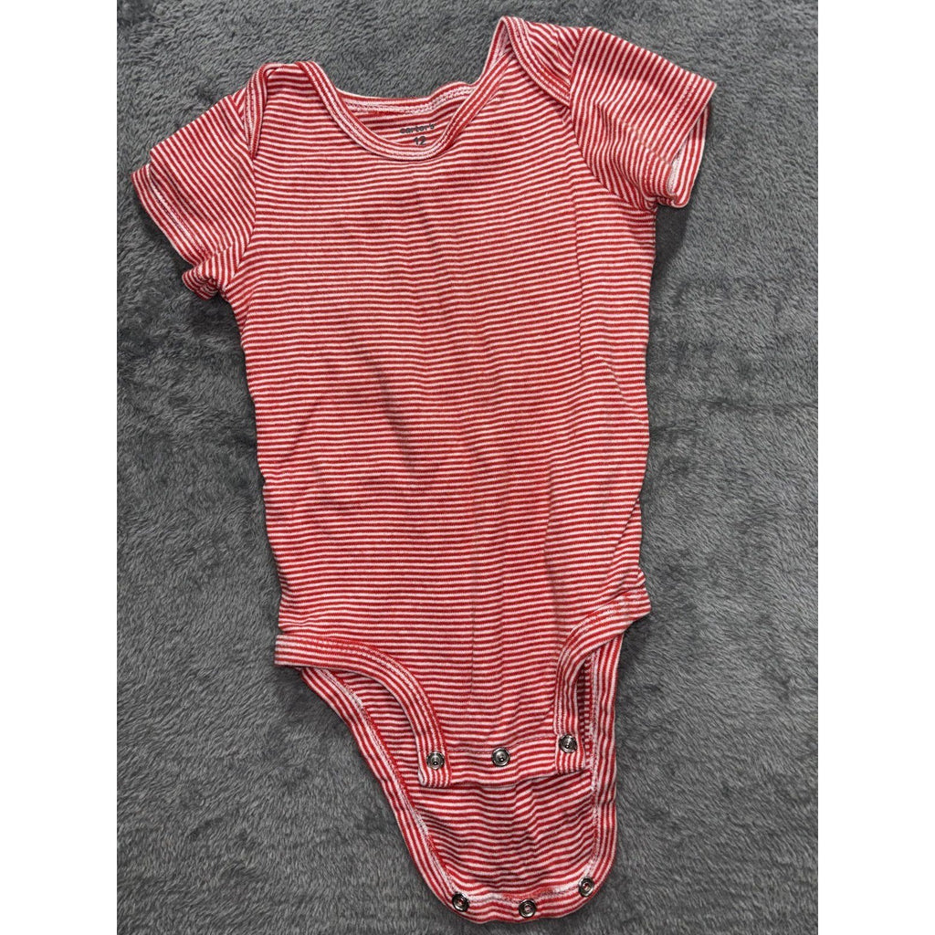 Carter's Baby Boy 12M 8 Piece Bundle Penguin Bodysuits Hoodie Pants Red Gray