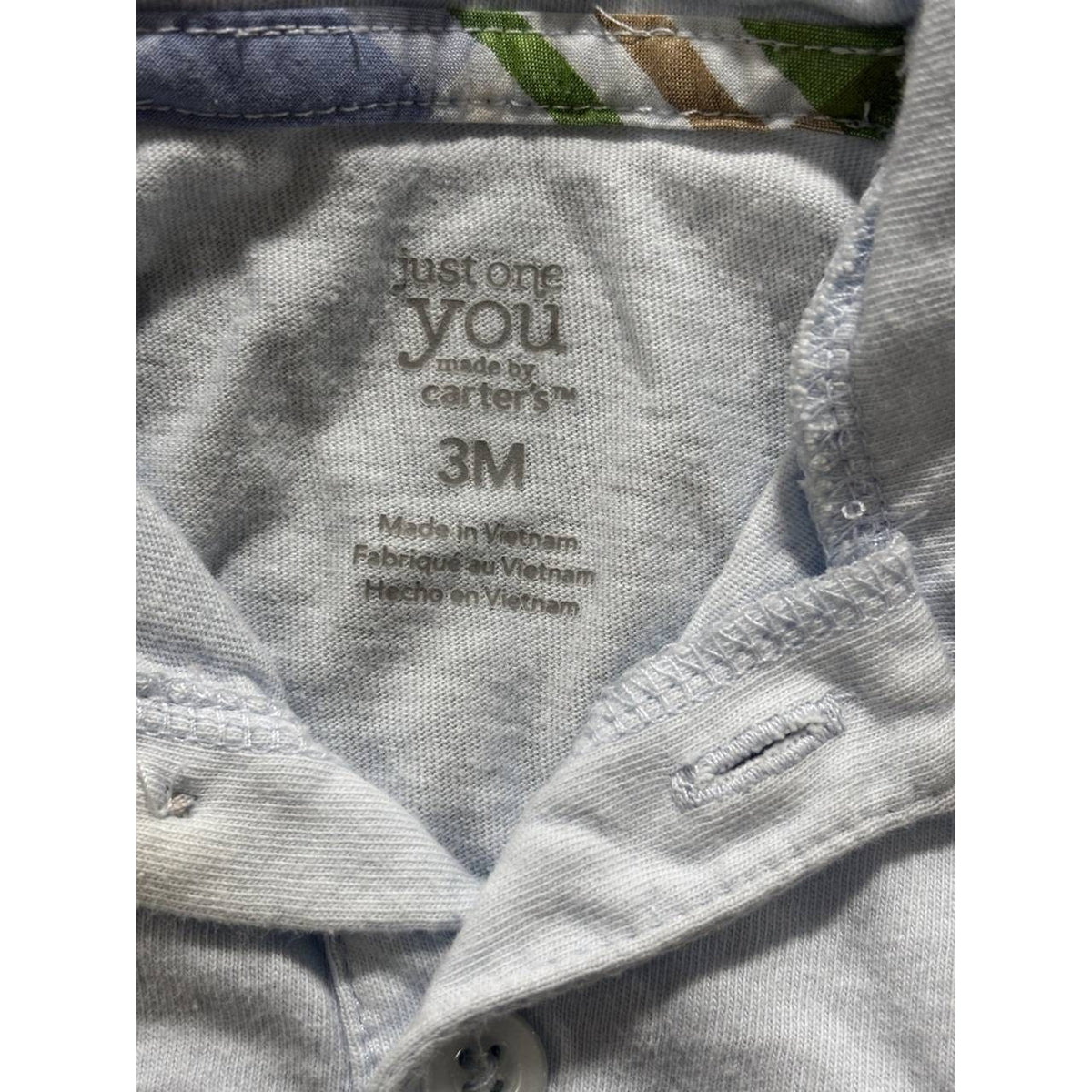 Carter's Baby Boy Overalls Bodysuits Lot 7 Pc 3M, photo 7 of 22