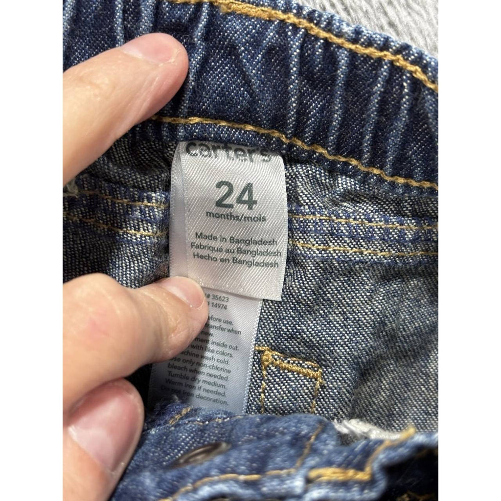 Carter's Boy Jeans Pants Shorts Lot 5 Pieces 24M-2T, photo 4 of 19