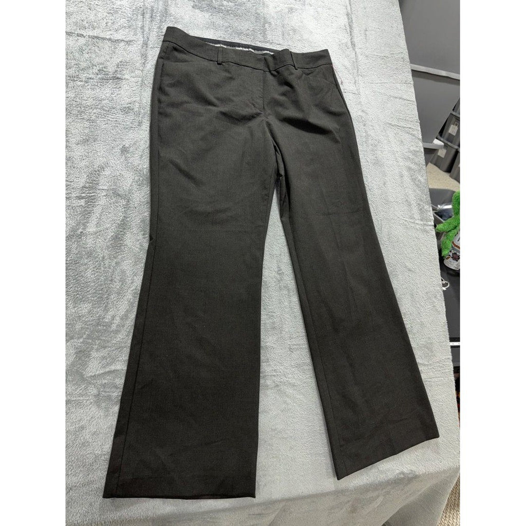 Express Women's Charcoal Editor Dress Pants 14R, photo 3 of 11