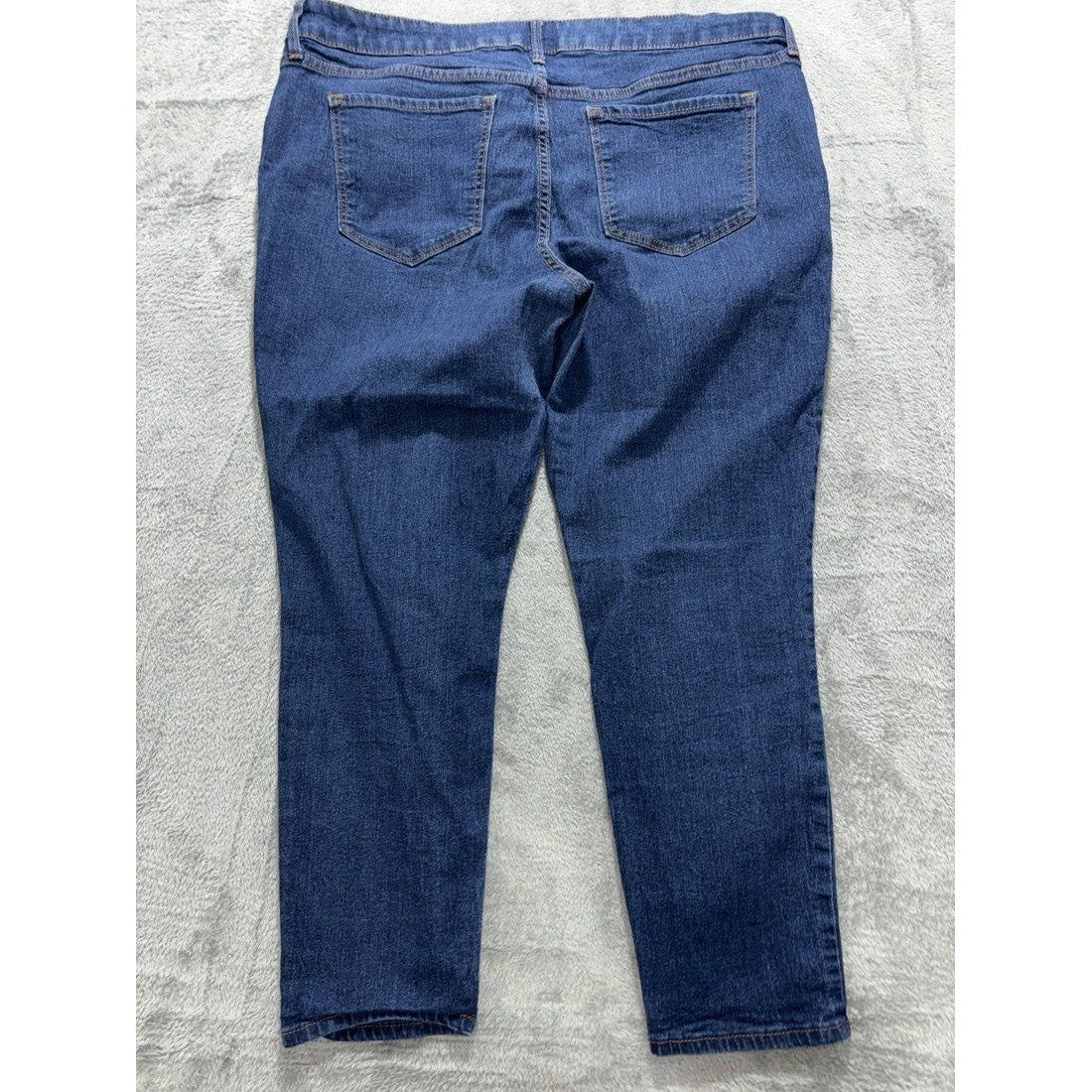 Old Navy Women's Dark Wash Skinny Jeans 16 Short, photo 10 of 11