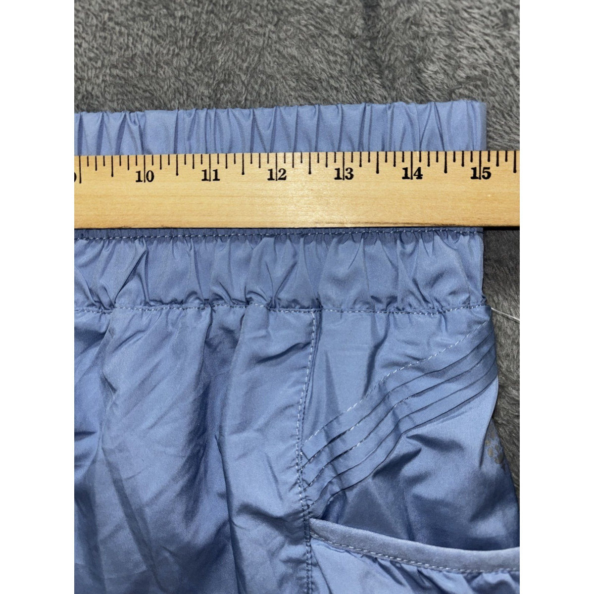 FP Movement Women's Light Blue Ruffle Shorts Size M, photo 12 of 14