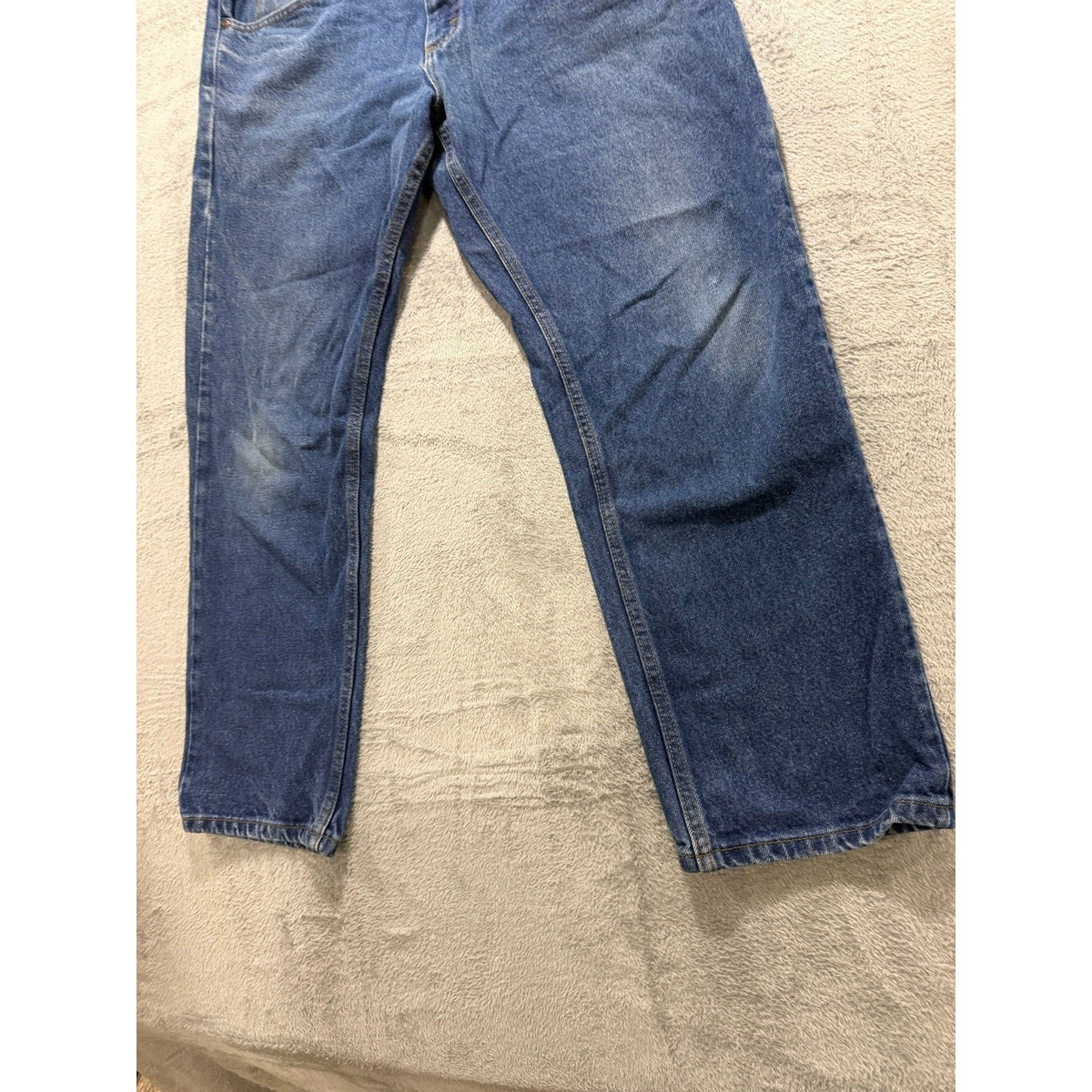 Lee 38x29 Blue Regular Fit Straight Leg Jeans Mens Denim Casual Vintage