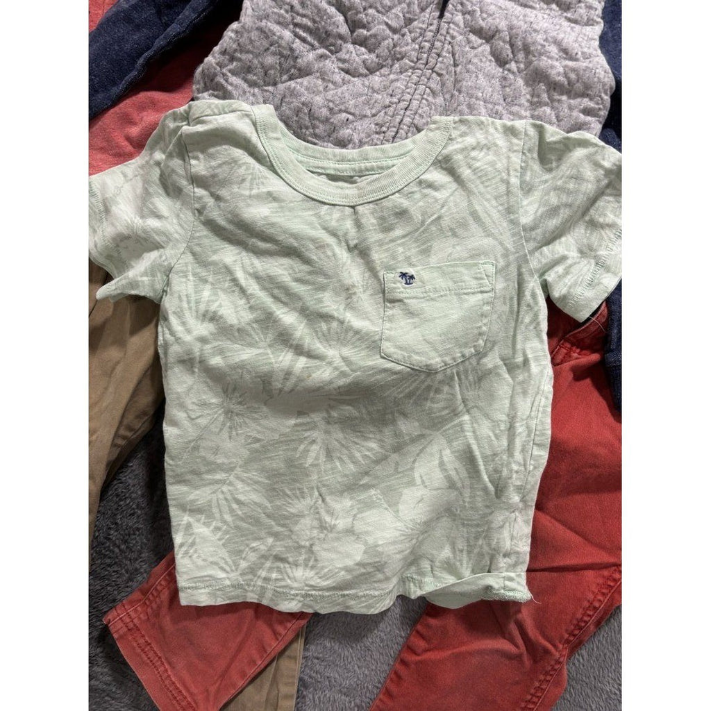 Toddler Boy Polo Hoodie Pants Lot 6 Pcs 3T, photo 4 of 14