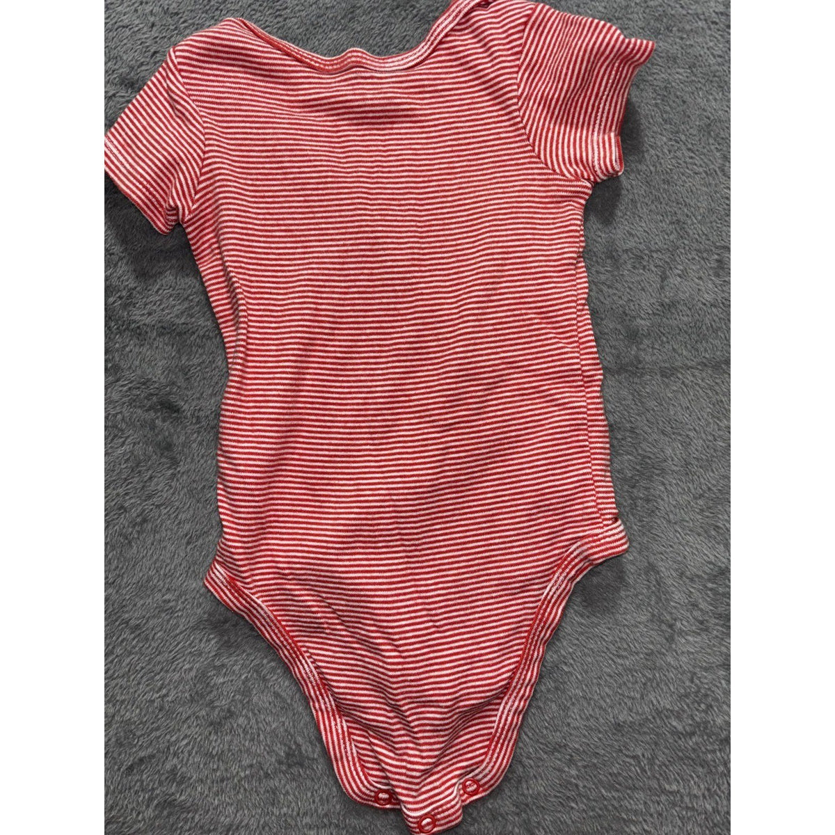 Carter's Baby Boy 12M 8 Piece Bundle Penguin Bodysuits Hoodie Pants Red Gray