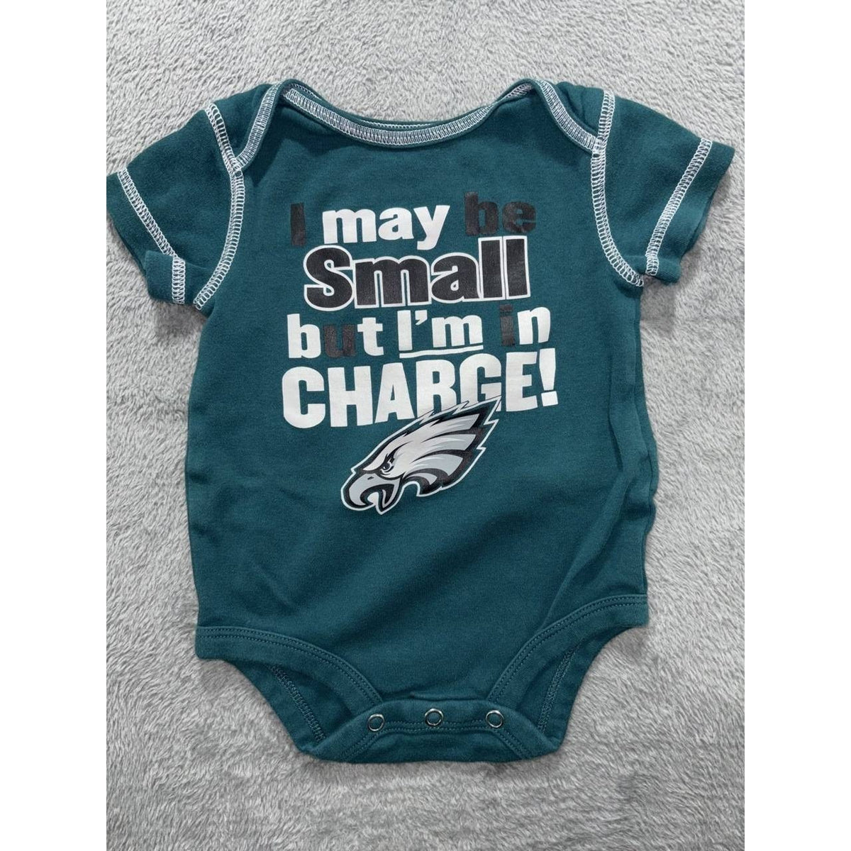 Baby Boy Eagles Mickey Bodysuits Lot 5 Pcs 0-3M, photo 2 of 21