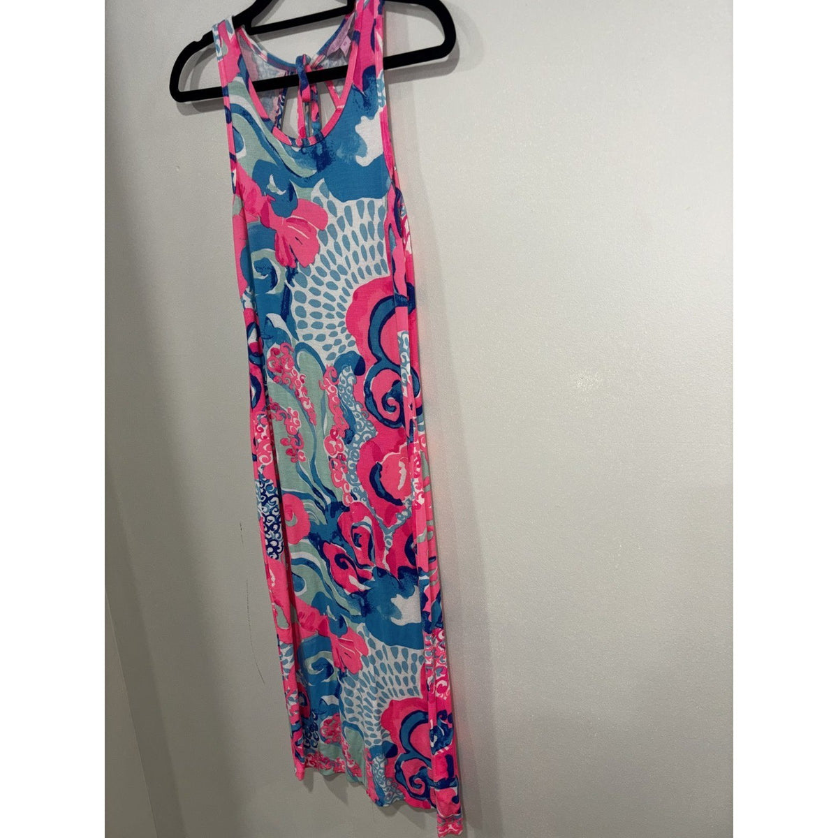 Lilly Pulitzer Women's Pink Print Maxi Dress Size XS, photo 3 of 13