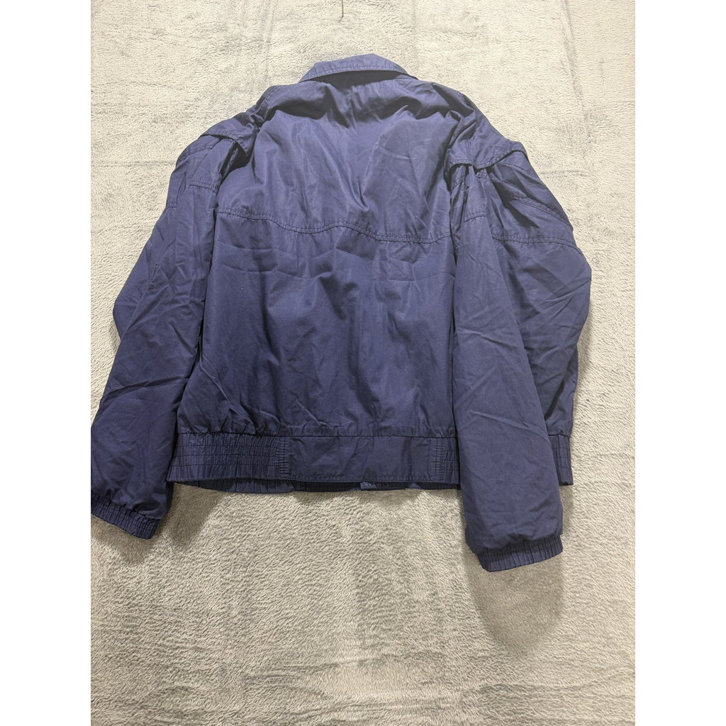 PGA Tour Mens L Navy Blue Windbreaker Jacket Golf Casual