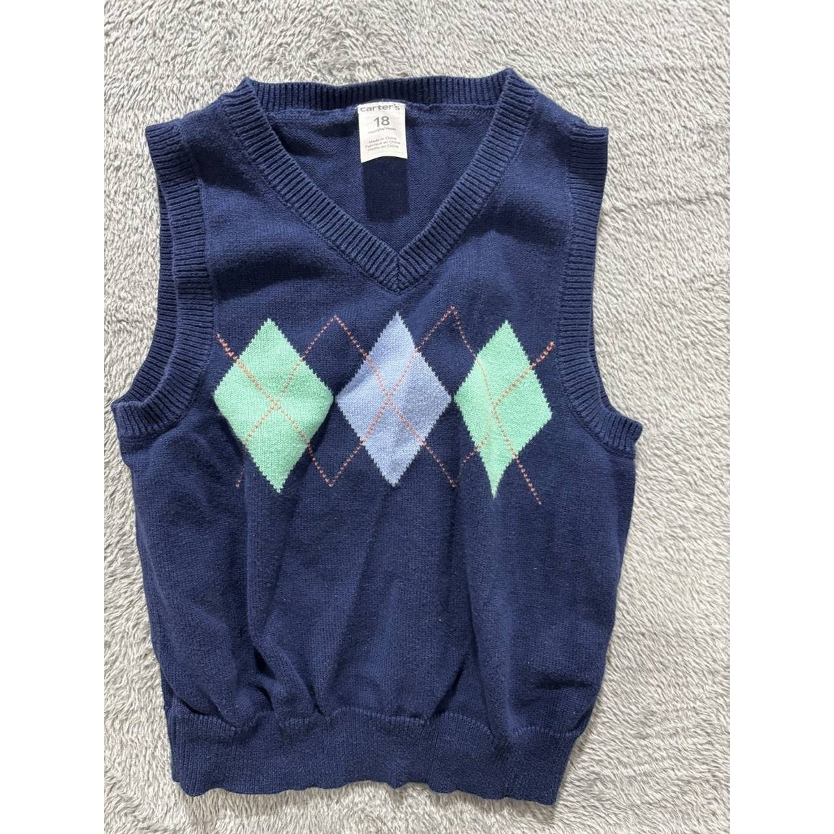 Carter's & B'gosh Baby Boy Navy Coral Lot 6 Pc 18M, photo 12 of 20