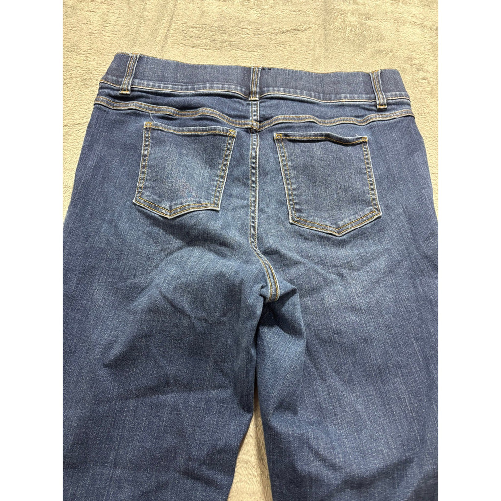 Spanx Women's Blue Slim Pull On Jeans Plus Size 1XT