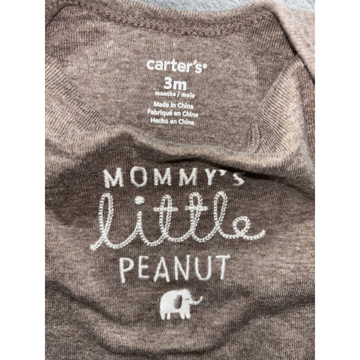 Carter's Baby Boy 3M 7 Piece Bundle Bodysuits Henley Pants Blue Brown Navy