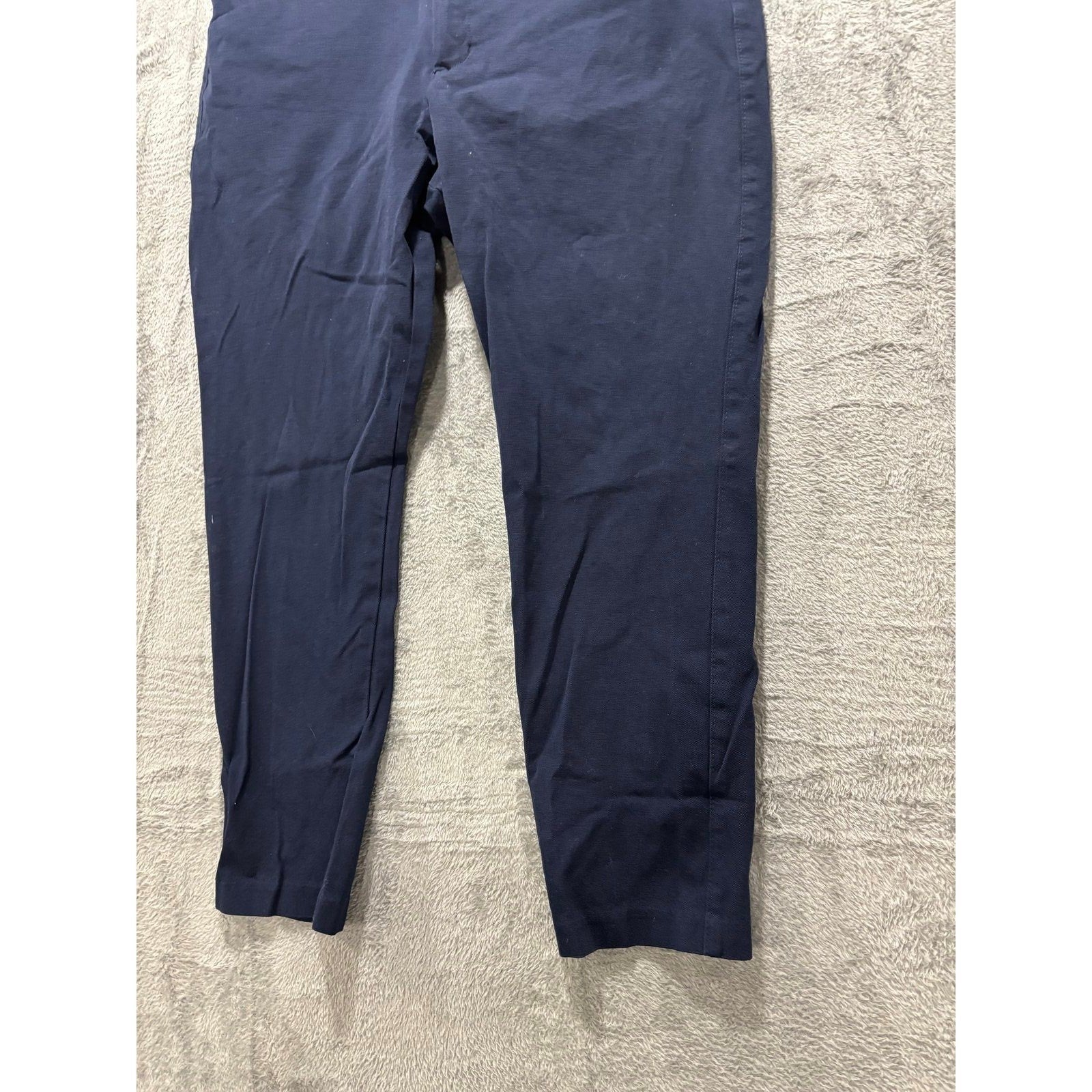 Gap 18R Navy Blue Womens Slim City Crop Pants Casual Preppy