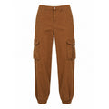 Windsor Denim Brown High Rise Cargo Jogger Pants Women Large TS40 Tobacco
