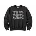 Beetlejuice Halloween Classic Cozy Black Graphic Sweatshirt 2XL Movie Pullover