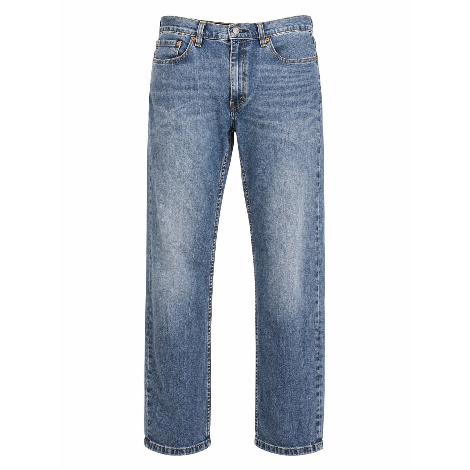 Levis 514 Jeans Men 38x30 Straight Medium Wash Denim Classic Casual Faded