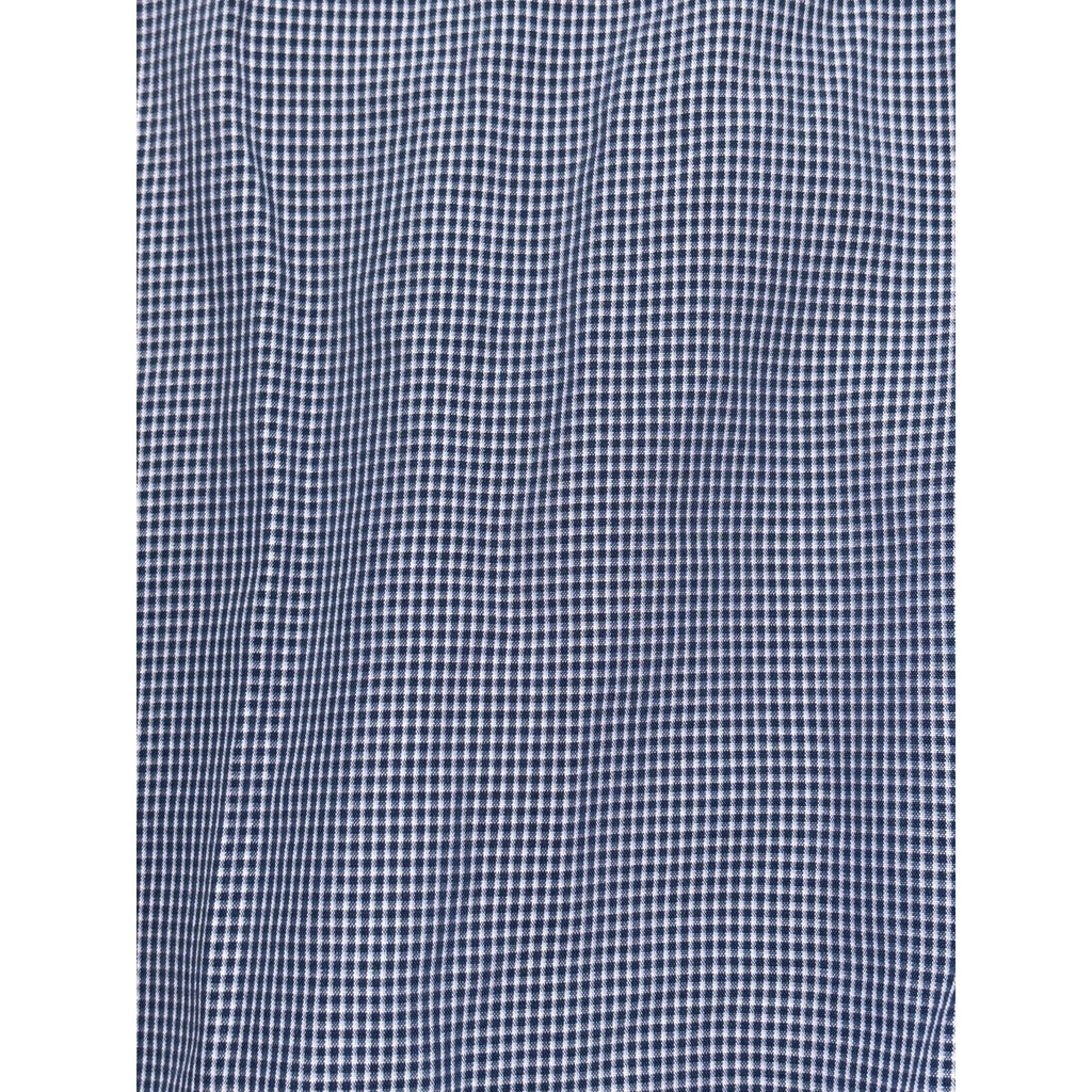 Bugatchi Men's Blue Check Dress Shirt Size M, photo 7 of 10