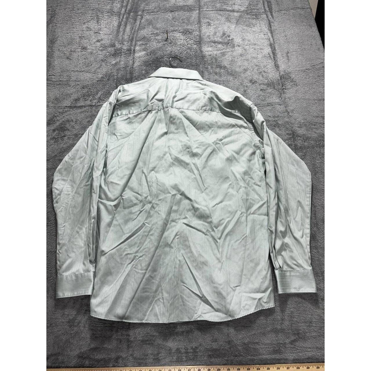 Kenneth Cole Men's Sage Green Dress Shirt 16.5 34/35, photo 6 of 8