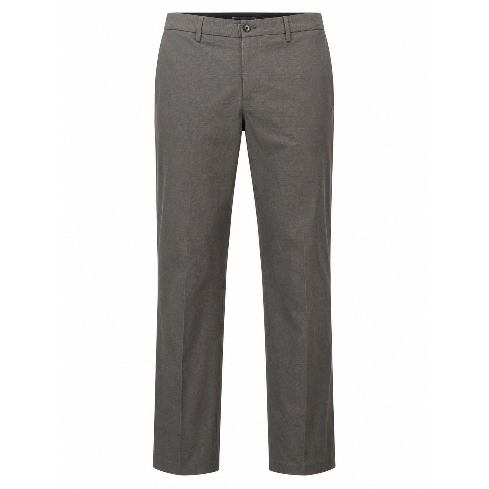 Van Heusen Flex Slim Fit Grey Micro Pattern Dress Pants Mens 36x34 Charcoal